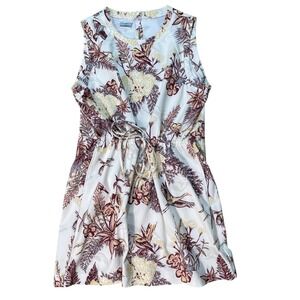 XL Columbia Freezer III Dress Sleeveless Floral Print Hiking Resortwear Gorpcore
